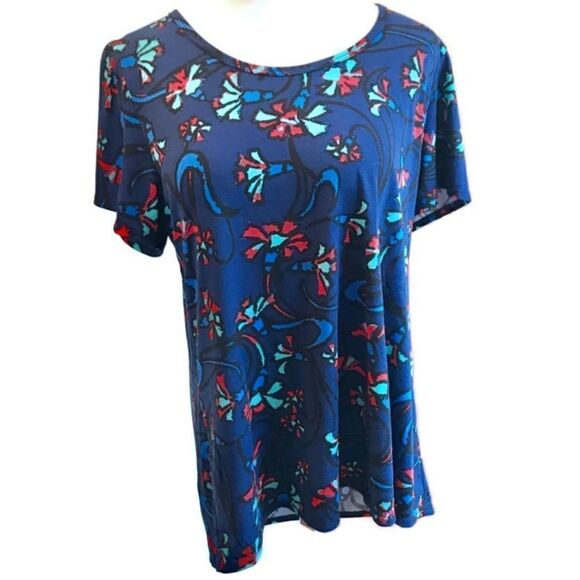 New! LuLaRoe Irma Short Sleeve T-Shirt Sz XL - Picture 1 of 5